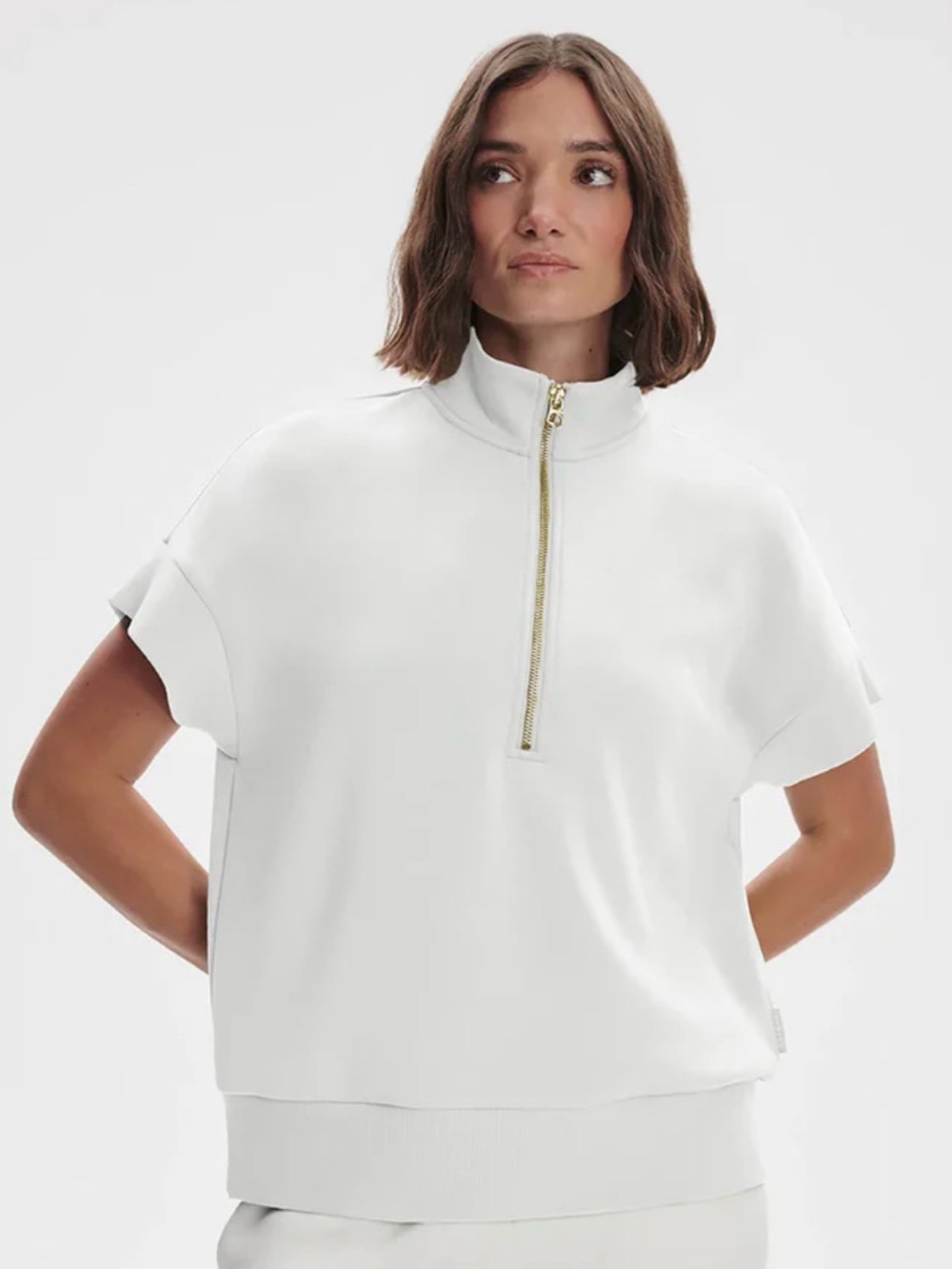 Varley ritchie short sleeve sweat white - Picture 2 of 3